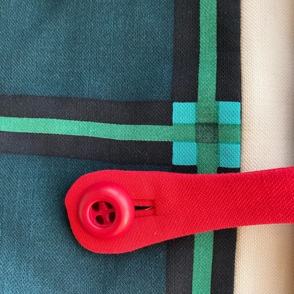 Prada block color a-line skirt. - Picture 3 of 7